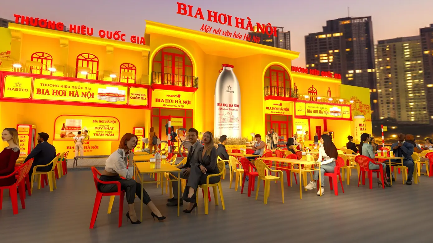 Trải nghiệm văn hóa ẩm thực Hà Nội tại lễ hội bia